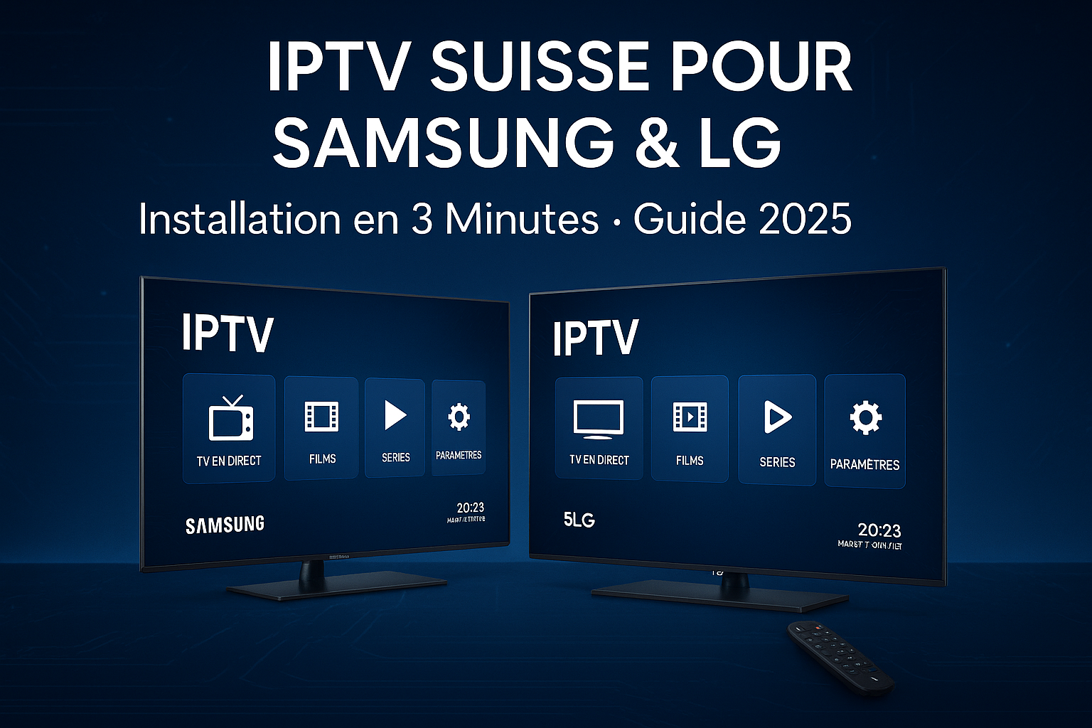 IPTV Suisse pour Samsung & LG